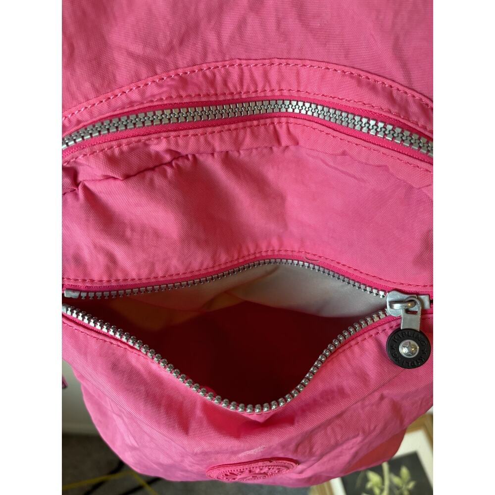 Kipling Hot Pink Backpack - Picture 4 of 10